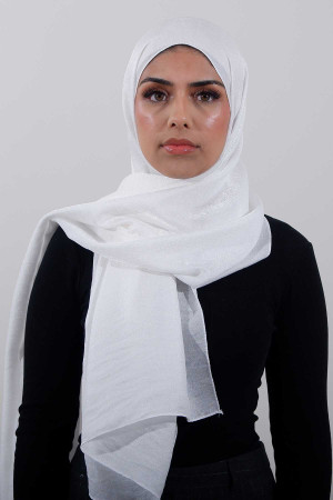 Twinkle Hijab In Cream | Stylish and Comfortable Modest Fashion | Rabaya