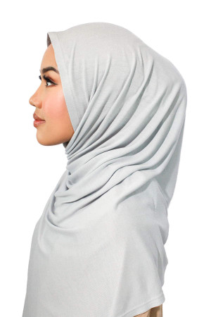Premium Jersey Hijab In Pale Blue | Stylish and Comfortable Modest Fashion | Rabaya