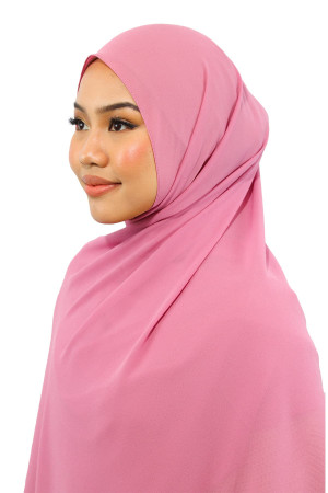 Chiffon Hijab In Pink | Stylish and Comfortable Modest Fashion | Rabaya