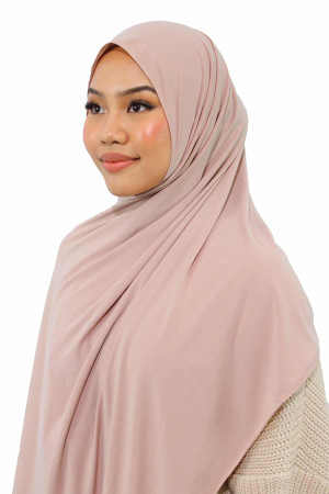 Lycra Jersey Hijab in Skin Colour | Premium Hijabs | Modest Fashion | High Quality Hijabs by Rabaya