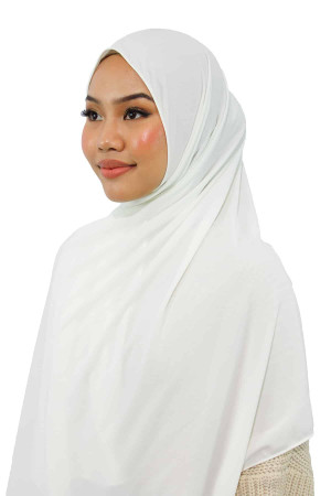 Lycra Jersey Hijab in Off White | Premium Hijabs | Modest Fashion | High Quality Hijabs by Rabaya