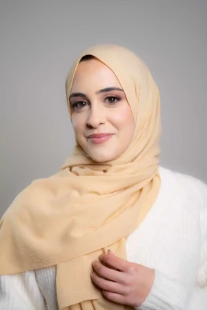 Daphne Hijab In Caramel | Stylish and Comfortable Modest Fashion | Rabaya