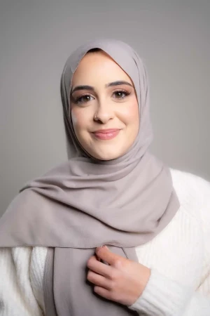 Daphne Hijab In Grey | Stylish and Comfortable Modest Fashion | Rabaya