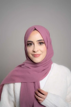 Daphne Hijab In Purple | Stylish and Comfortable Modest Fashion | Rabaya
