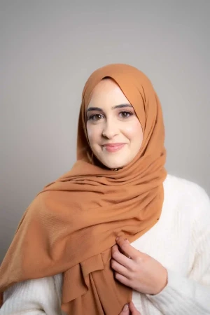 Daphne Hijab In Tan | Stylish and Comfortable Modest Fashion | Rabaya