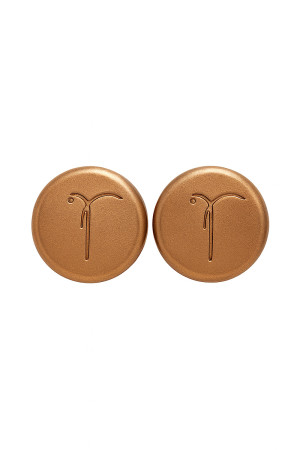 Matte Beige Hijab Magnets | High Quality Metal | Perfect for Daily Use | Rabaya