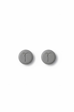 Matte Grey Hijab Magnets | High Quality Metal | Perfect for Daily Use | Rabaya