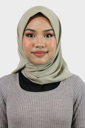 Square Daphne Hijab | Khaki Beige | Stylish Hijabs for Women | Modest Fashion & Clothing | Rabaya