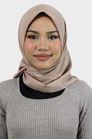 Square Daphne Hijab | Mink Rose | Stylish Hijabs for Women | Modest Fashion & Clothing | Rabaya