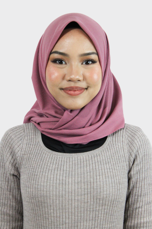 Square Daphne Hijab | Berry | Stylish Hijabs for Women | Modest Fashion & Clothing | Rabaya