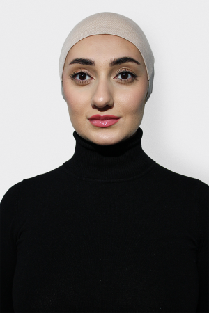 Tie back undercap with Grips | Nude