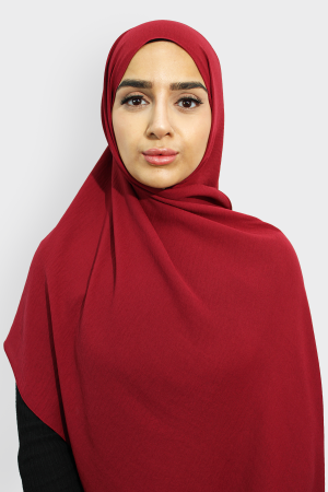Cotton Crepe | Maroon