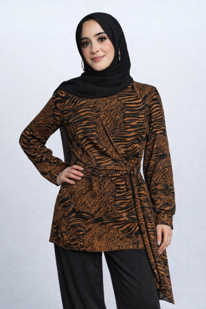 Tiger Printed Co-ord set | Size 44