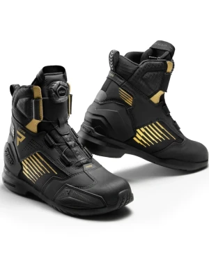 Buty motocyklowe Rebelhorn Core czarno-złote + Gratisy