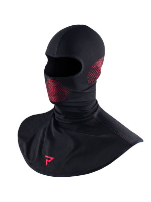 Kominiarka motocyklowa Rebelhorn Therm II czarno-czerwona