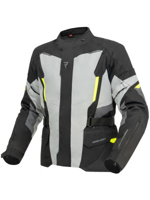Kurtka motocyklowa tekstylna Rebelhorn Scout czarno-szaro-żółta + Gratisy