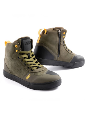 Buty motocyklowe Rebelhorn Spike zielone + Gratisy