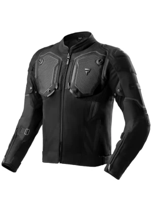 Kurtka motocyklowa tekstylna Rebelhorn Borg II czarna + Gratisy