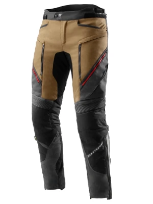 Spodnie motocyklowe tekstylne Rebelhorn Hardy 3.0 brązowo-szaro-czerwone + Gratisy