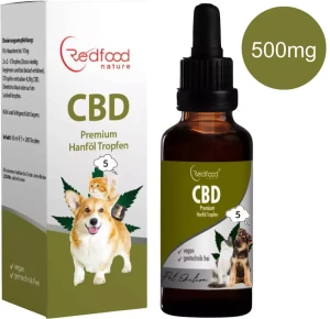 Redfood 5 % CBD ÖL für Tiere 10ml