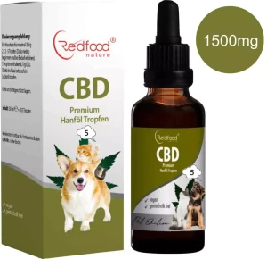 Redfood 5 % CBD ÖL für Tiere 30ml