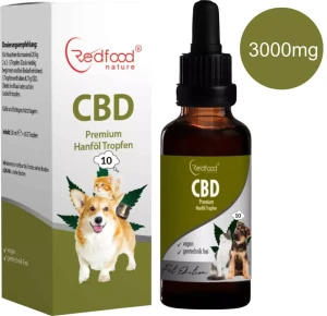Redfood 10 % CBD ÖL für Tiere 30ml