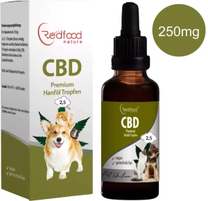 Redfood 2,5 % CBD ÖL für Tiere 10ml