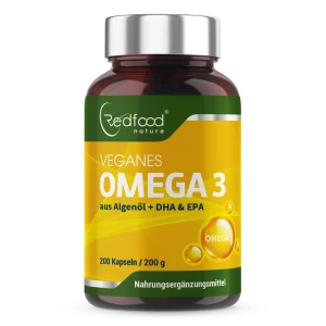 Redfood Vegane Omega 3 Kapseln