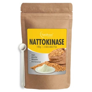 Redfood Nattokinase Pulver 100g Packung