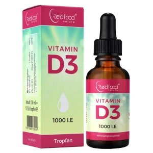 Redfood Vitamin D3 Tropfen