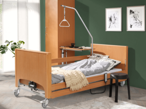 Niskie łóżko rehabilitacyjne elektryczne ortopedyczne PB 337 Elbur