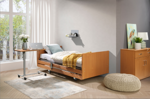 Łóżko rehabilitacyjne szerokie elektryczne regulowane na pilota 200x120 PB 526 Elbur