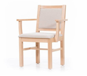 SCHMEZER Chaise XXL Sede Largo 57 cm Similicuir chocolat