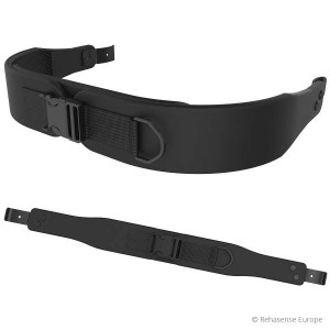 REHASENSE Ceinture dorsale pour le déambulateur Server HD Standard noir, Hauteur : 8 cm, Longueur : 86 cm