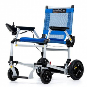 MOVING STAR Fauteuil roulant électrique Moving Star 101 Noir commande à gauche