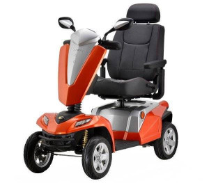 KYMCO Scooter électrique Texel orange-silber inkl. Lieferung