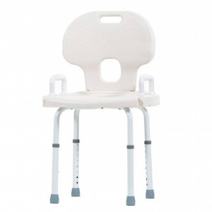 BISCHOFF UND BISCHOFF Chaise de douche avec dossier DH-40L