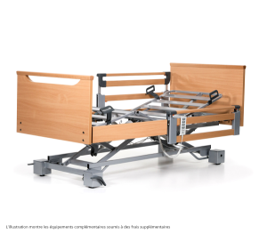 BURMEIER Lit de soins Regia Easy Switch, décor bois