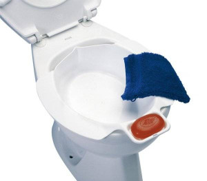 RUSSKA Bidet amovible avec porte-savon