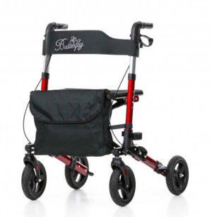 REHASHOP Déambulateur léger Butterfly Rouge Soft