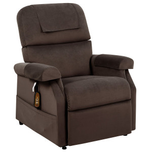 GOLDEN Fauteuil releveur Confort Premium, 1 moteur Gris basalte R++) Soft Touch
