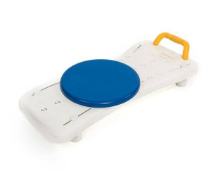 CARELINE Planche de bain Aquasafe, avec disque tournant