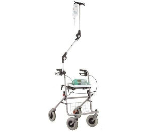 MPB Support de perfusion 85 pour chaise roulante et déambulateur