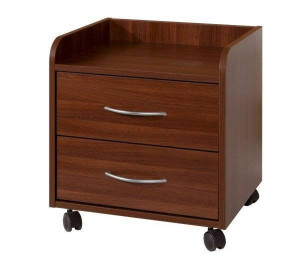 BURMEIER Table de nuit Varus Bois de noyer