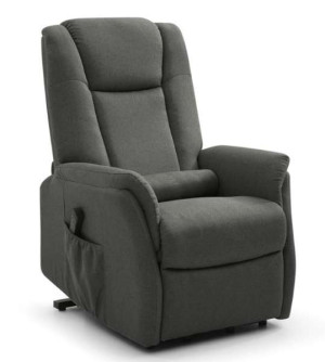 REHASHOP Fauteuil releveur Balmoral technic 4 moteur gris argenté