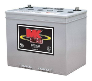 MK POWERED Batterie GEL pour scooters et fauteuils roulants électriques E31 SLD G ST (12 V 100 Ah)