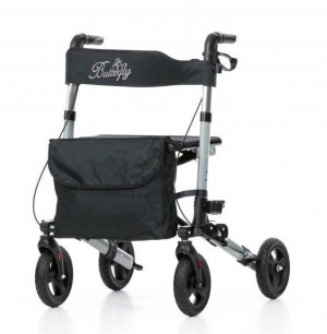 REHASHOP Déambulateur léger Butterfly Anthracite Soft