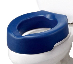 CARELINE Réhausseur de toilettes souple Conti 5 cm