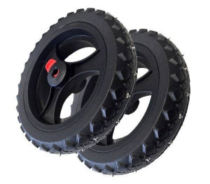 TOPRO Roues arrière PUR Offroad pour déambulateurs avec IBS* et crampon
