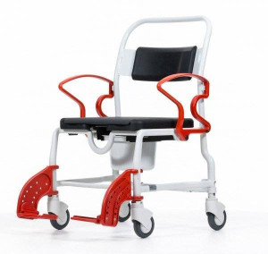 REBOTEC Chaise de douche et de toilettes XXL Atlanta Denver - SB 58 cm